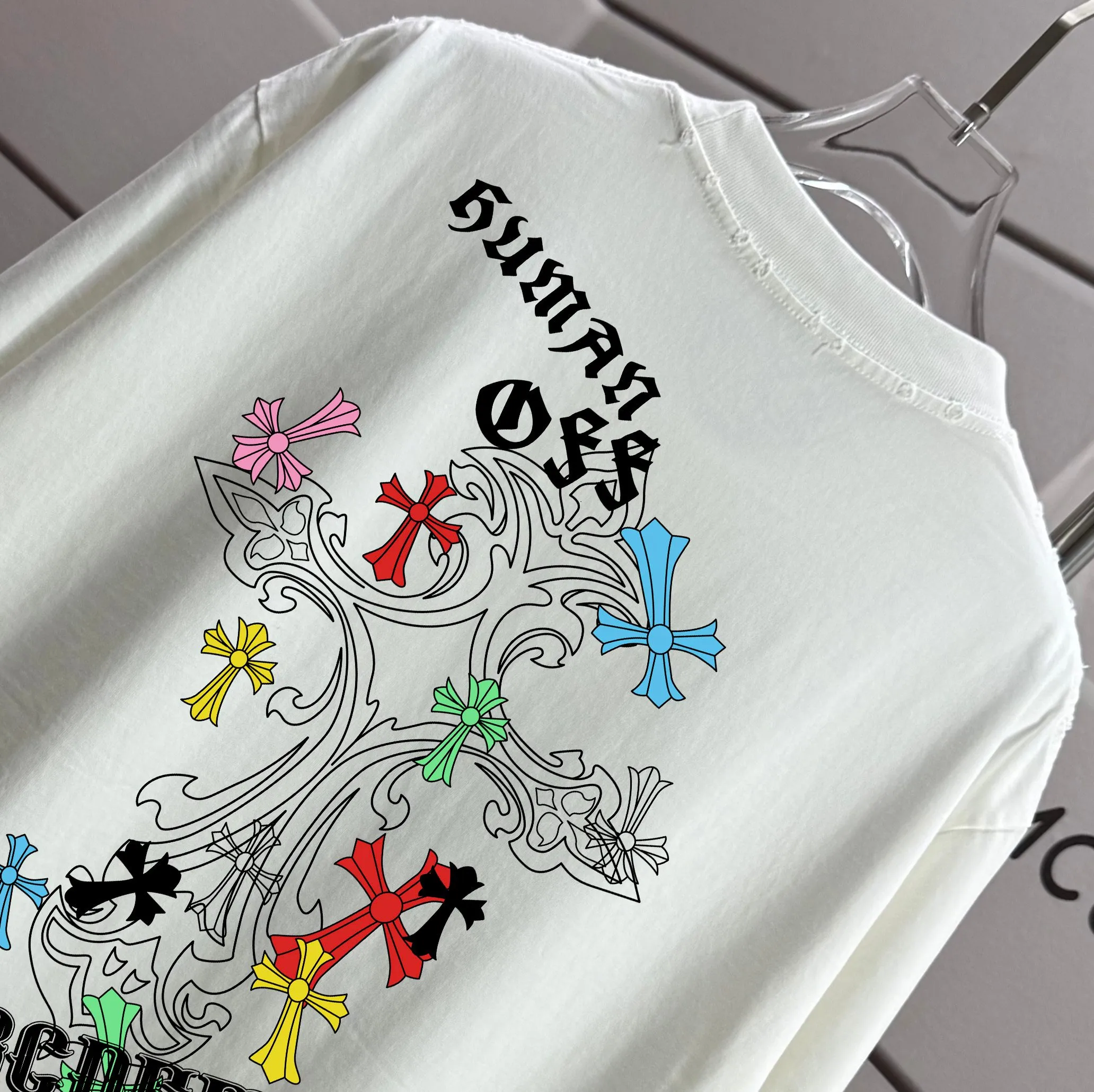 # 95 CH 2026 New Arrival tee Same Style : Size :S M L XL XXL Size： S （90-130 ） M （120-150 ） L （140-165 ） XL （160-180 ） XXL （180 ）